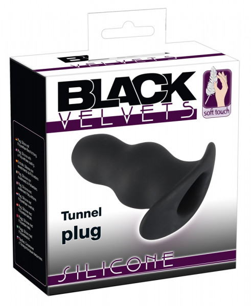 Black Velvets Tunnel Plug