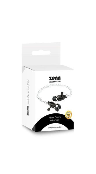 Zenn Nipple Clamps with Chain