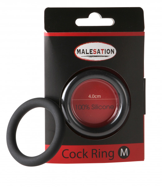 MALESATION Silicone Cock-Ring M (Ø 4,00 cm)