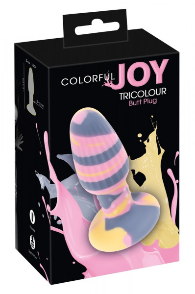 You2Toys Triple Colour Butt Plug