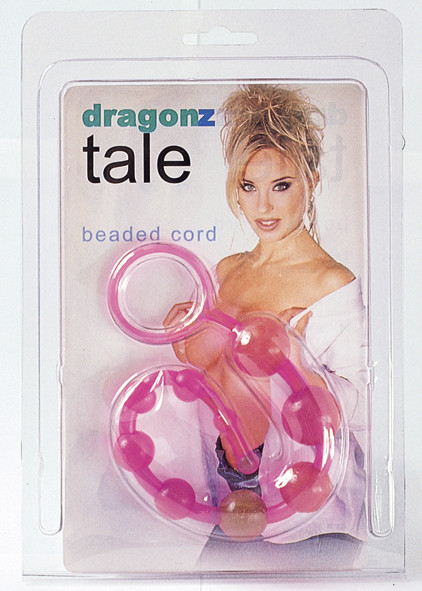 Dragonz Tale Anal-Kugel-Kette pink 30cm