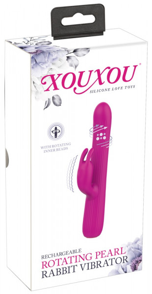 XOUXOU Rotating Pearl Rabbit Vibrator