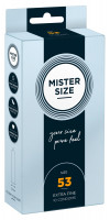 MISTER SIZE 53mm Condoms 10pcs MISTER SIZE 53mm Condoms 10pcs