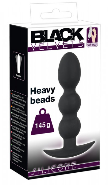 Black Velvets Heavy Beads