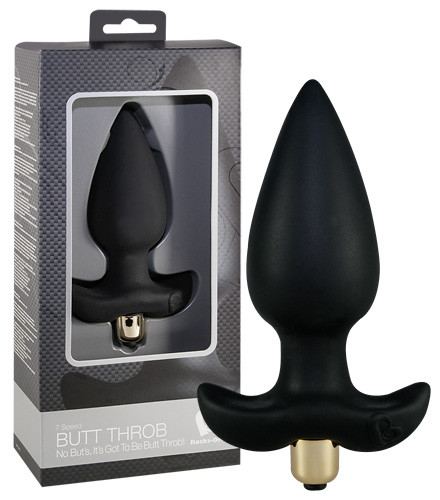 ROCKS OFF Butt Throb black