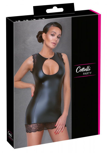 Cottelli Lingerie Mattlook Kleid mit Spitze