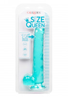 California Exotics Queen Size Dong 10 Inch blue California Exotics Queen Size Dong 10 Inch blue
