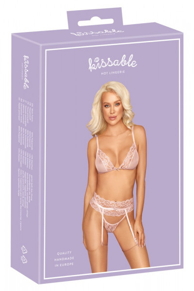 kissable Set BH-Strapsgurt-String