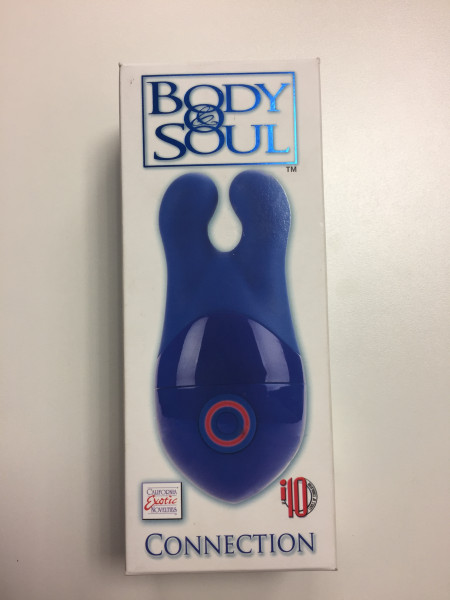 Body &amp; Soul Connection Vibrator blau