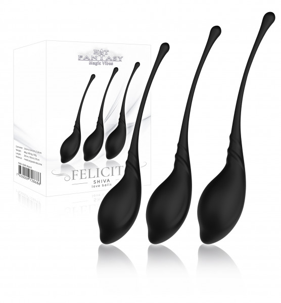 HOT FANTASY Shiva Love Balls Set black
