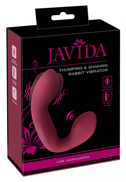 Javida Thumping &amp; Shaking Rabbit Vibrator