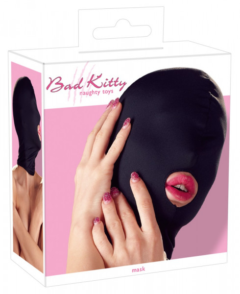 Bad Kitty Kopfmaske Stoff