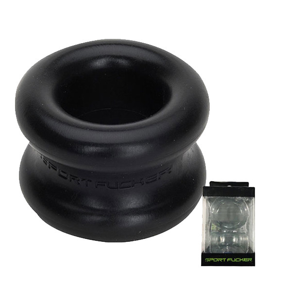 SPORT FUCKER Silicone Muscle Ball Stretcher black