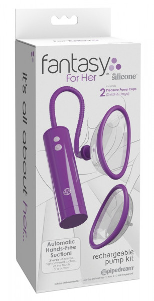 Fantasy For Her Rechargeable Pump Kit