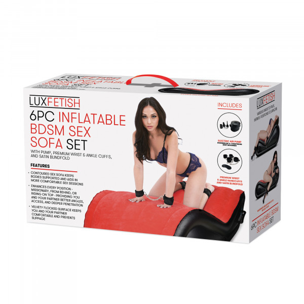 Lux Fetish Inflatable BDSM Sex Sofa Set (6pc)