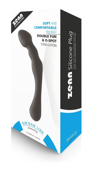 Zenn Silicone G- &amp; P-Spot Dildo