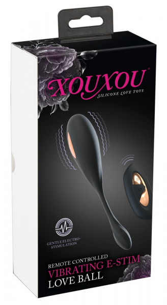 XOUXOU RC Vibrating E-Stim Love Ball