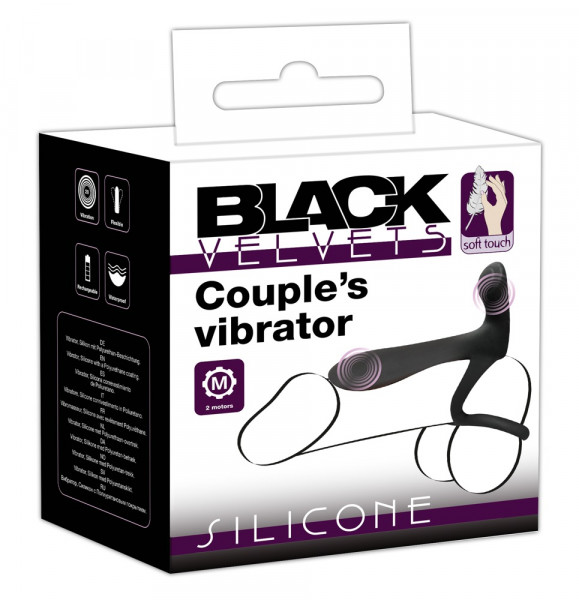 Black Velvets Couple´s Vibrator