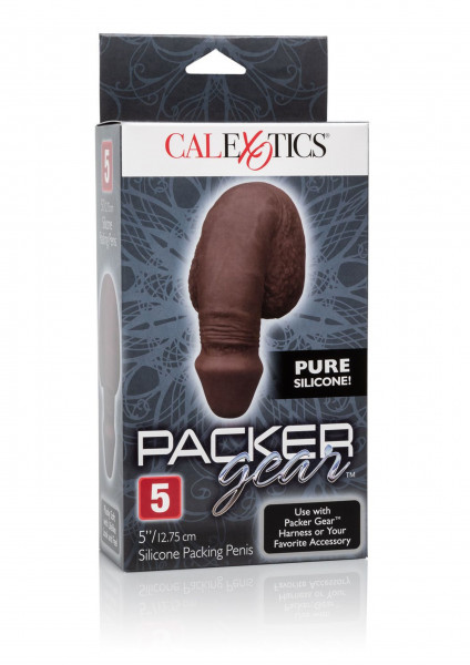 Packer Gear Packing FTM Silicone Penis 5&quot; schwarz