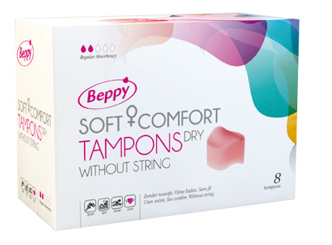 ASHA Beppy Soft-Comfort-Tampons 8er dry