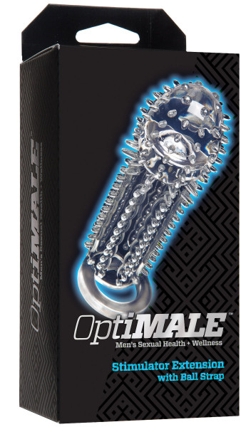 DOC JOHNSON OptiMALE Stimulator Extension with Ball Strap