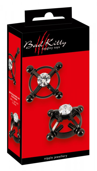 Bad Kitty Nipple Jewellery Schwarz