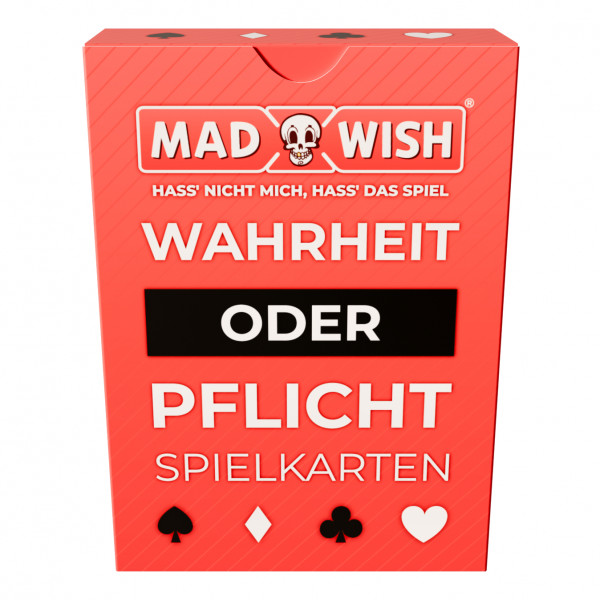 JOKE ITEMS Spielkarten &quot;Wahrheit oder Pflicht&quot;