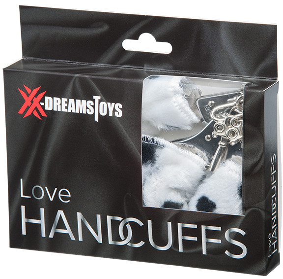 XXdreamSToys Liebes-Handschellen m. Plüsch Kuh