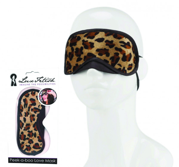 LUX FETISH Peek-a-boo Love Mask leo