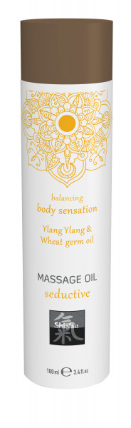 SHIATSU Massage oil seductive - Ylang Ylang &amp; Wheat germ oil 100ml