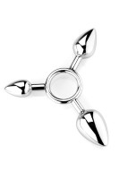 Vorschau: Zenn Cock Ring With Three Anal Plugs Vorschau: Zenn Cock Ring With Three Anal Plugs