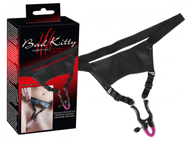 Bad Kitty silicone clit clamps + pant