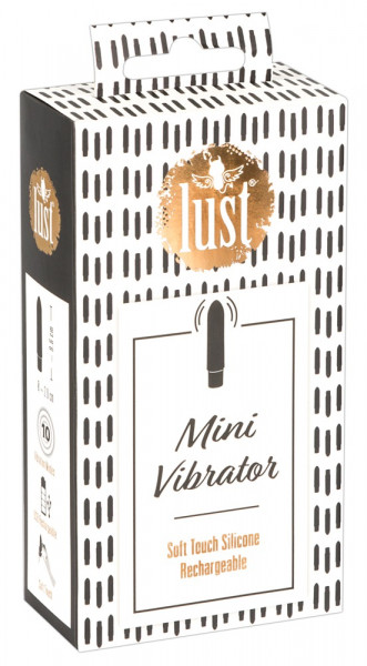 Lust Mini-Vibrator schwarz