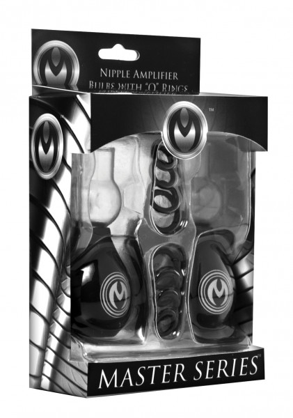 Master Series Pyramids Nipple Amplifier Bulbs with O-Rings
