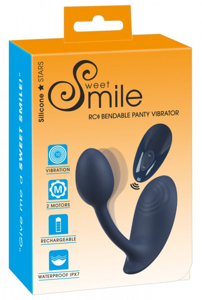 Sweet Smile RC Bendable Panty Vibrator