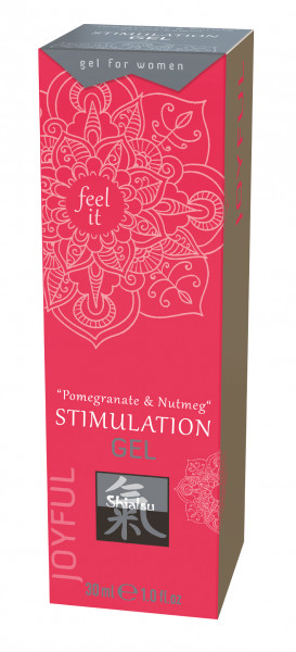 SHIATSU Stimulation Gel - Pomegranate &amp; Nutmeg 30ml