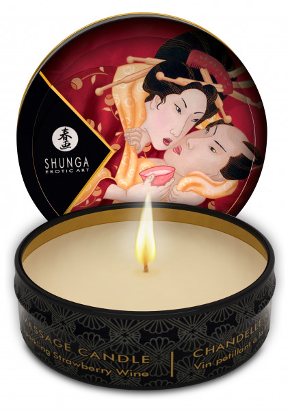 SHUNGA Massage Candle Sparkl. Strawberry 30ml