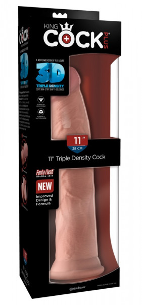 King Cock 11&quot; Triple Density Cock hell