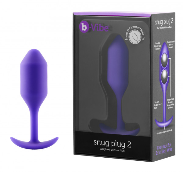 b-Vibe Snug Plug 2 Purple