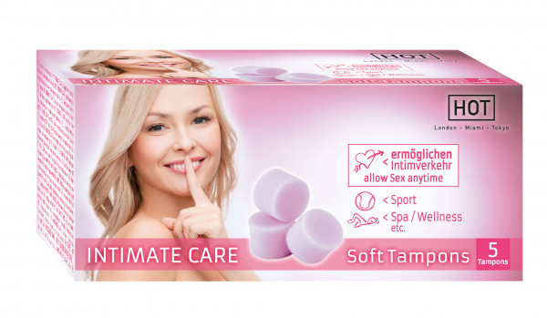 HOT INTIMATE CARE Soft Tampons 5 Stk.