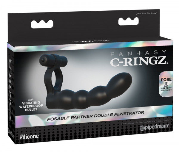 Fantasy C-Ringz Posable Partner Double Penetrator