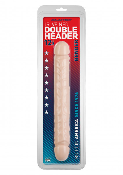 DOC JOHNSON Jr. Double Header 12 inch bended Hell