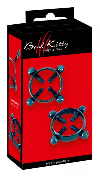 Bad Kitty Nipple Jewellery Blau