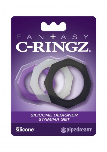 Fantasy C-Ringz Designer Stamina Set bunt