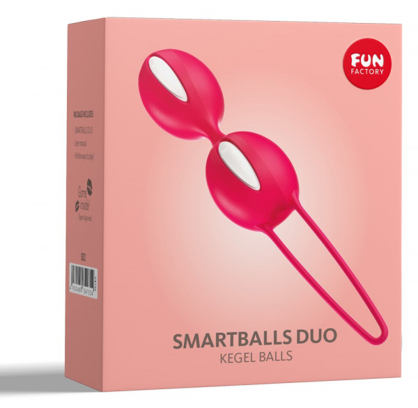 Fun Factory Smartballs Duo White - India Red