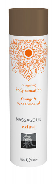 SHIATSU Massage oil extase - Orange & Sandalwood 100ml