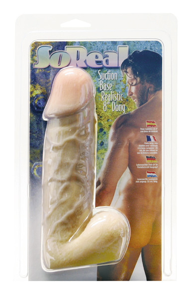 Seven Creations SO REAL Realistic 8' Dong & Balls