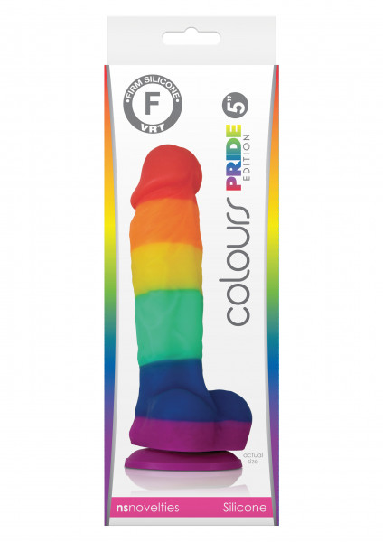 Colours by NS Novelties Pride Edition 5 Inch Dildo