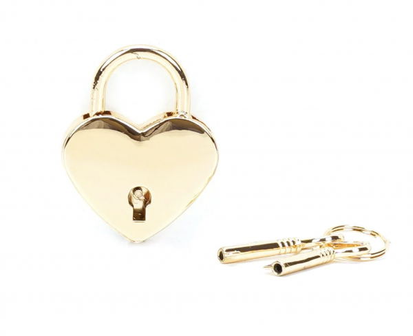 Liebe Seele Heart-Shaped Lock 2 teilig