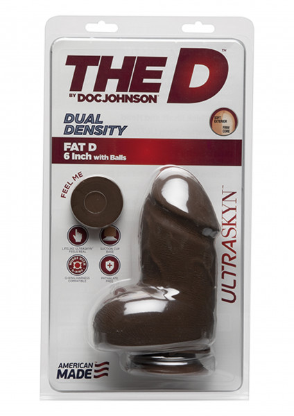 DOC JOHNSON The D Perfect D Dual Density 6&#039; with Balls braun